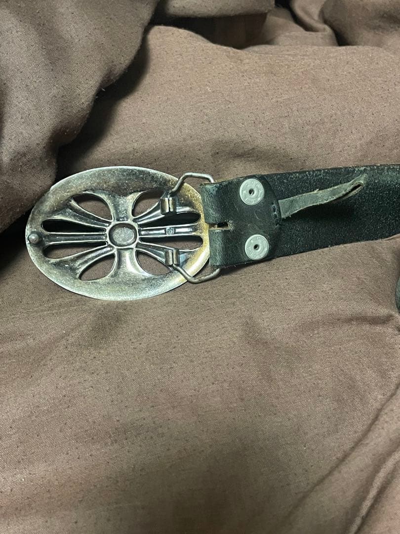 archive クロスバックルベルト イタリア製 本革