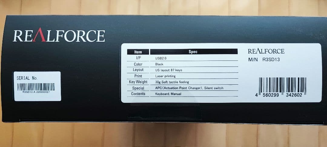 【箱完備・ソフトケース付き】REALFORCE R3S 30g R3SD13