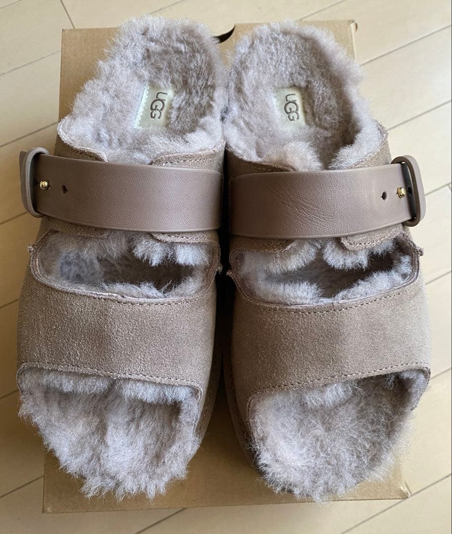 【美品】UGG アグ Greenport Strap Slide サンダル 25