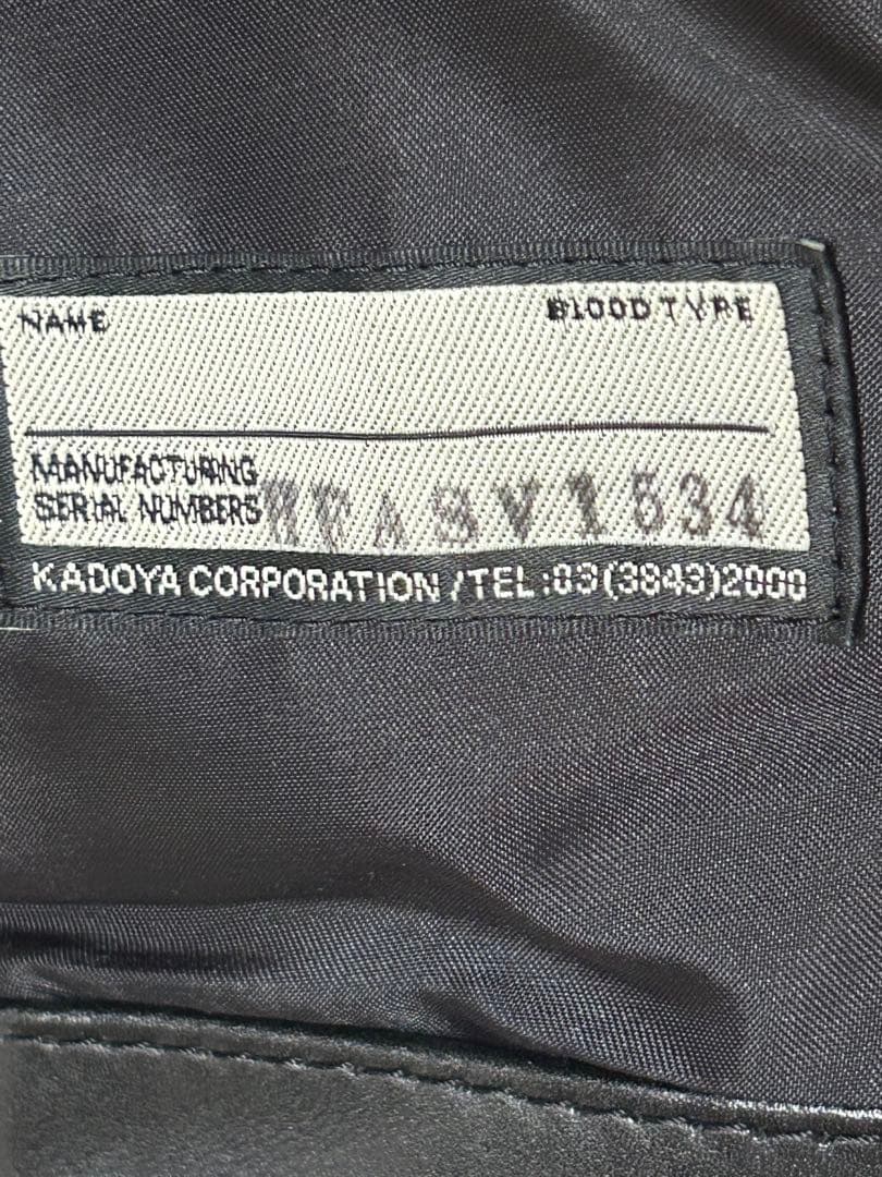 HEAD FACTORY KADOYA シングルライダースMサイズ