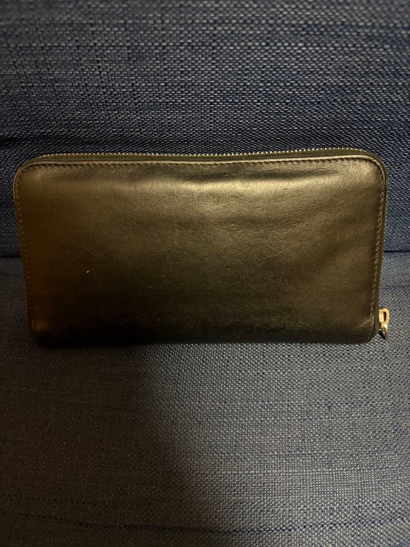 バレンシアガ　財布　レザー　ブラック