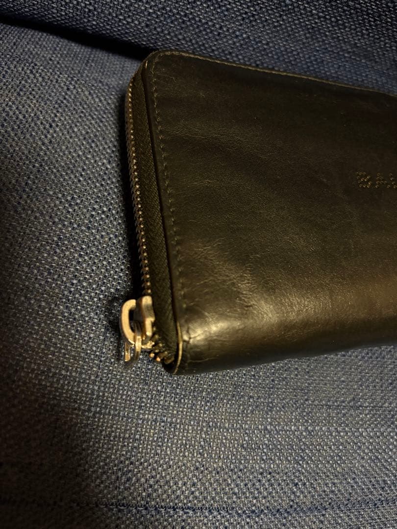 バレンシアガ　財布　レザー　ブラック