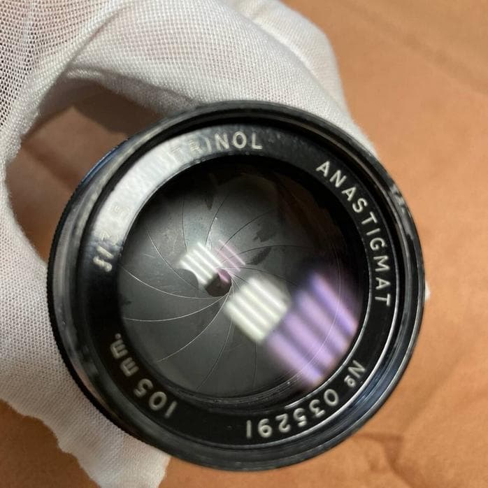 テスト済Trinol Anastigmat 105mm f3.5 Leica-L