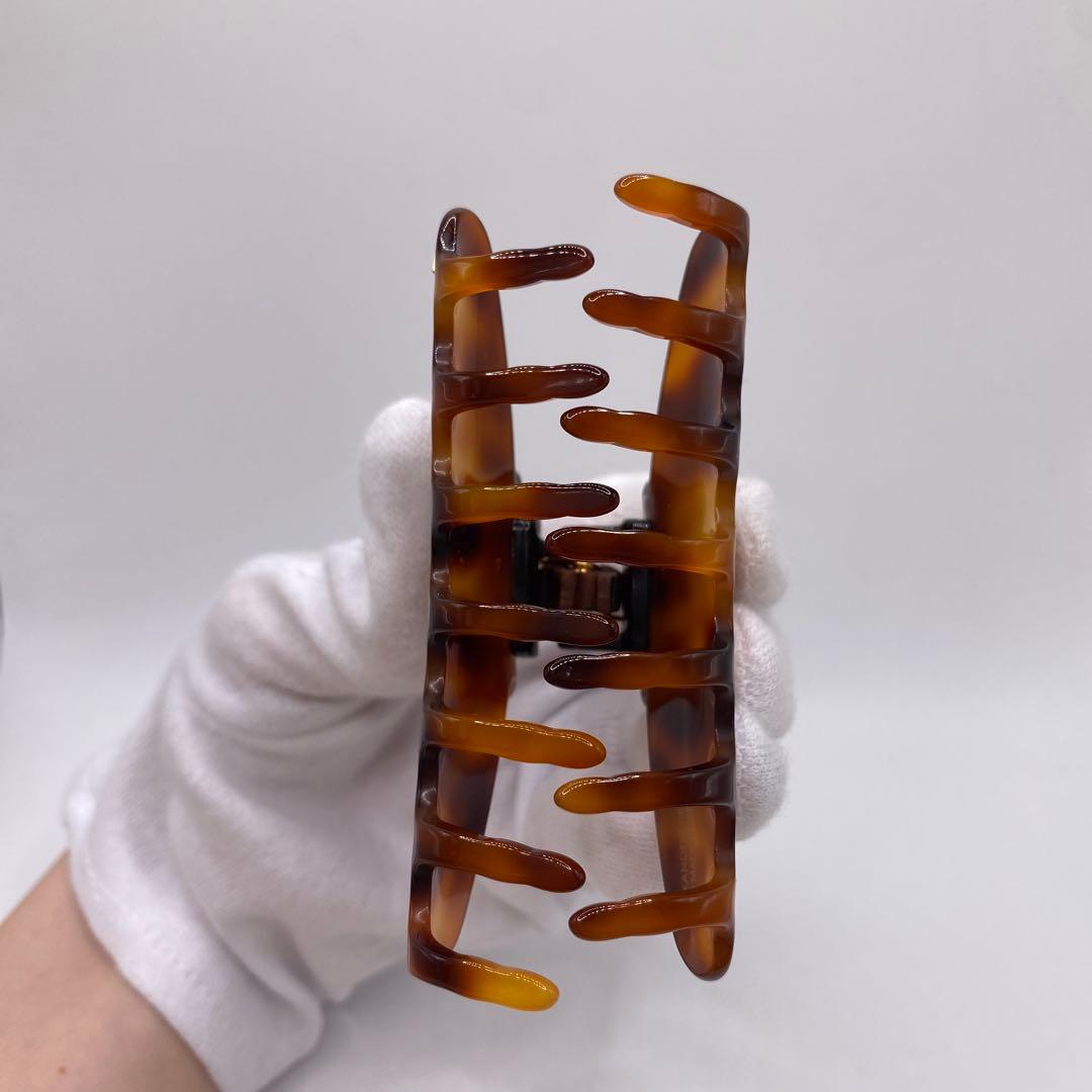 ○200 良品 ALEXANDRE DE PARIS ヘアクリップ べっ甲