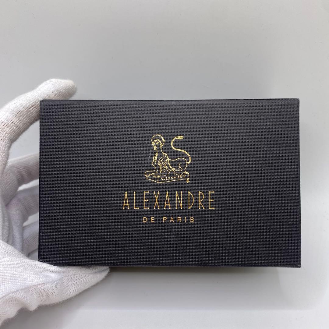 ○200 良品 ALEXANDRE DE PARIS ヘアクリップ べっ甲