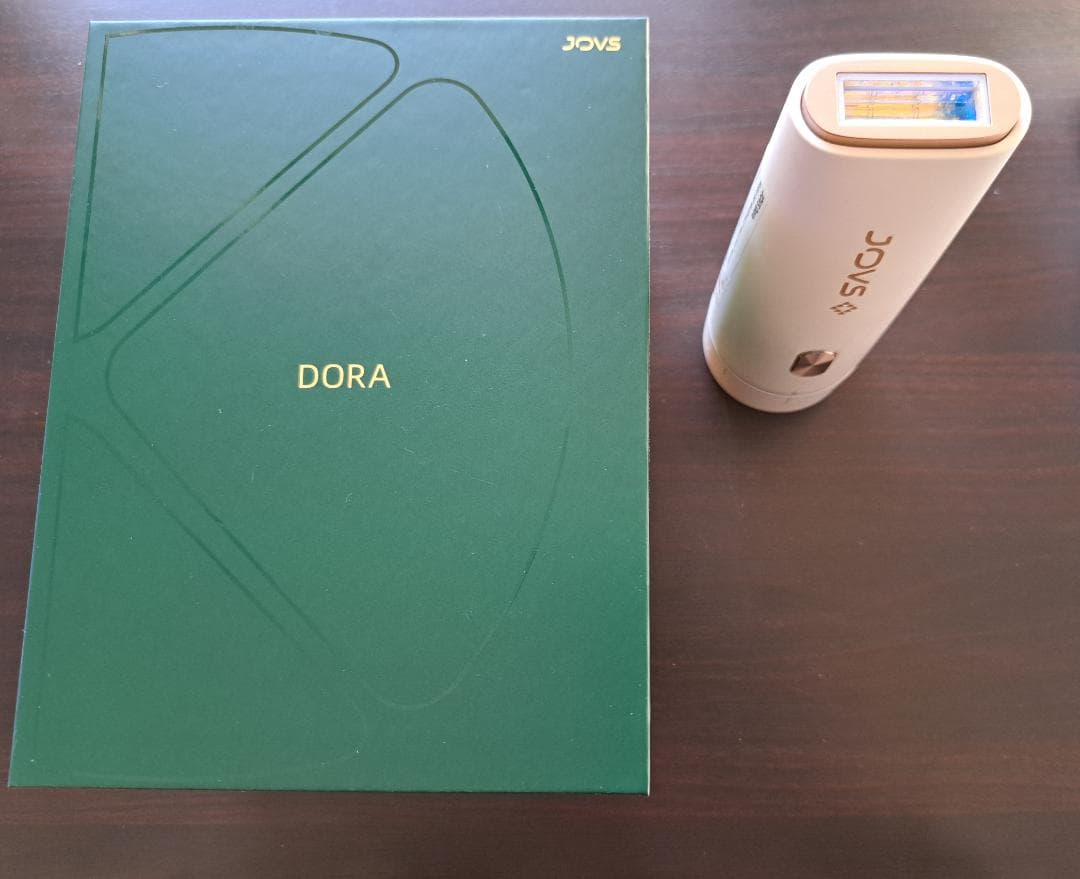 脱毛器 DORA ホワイト 充電器付き