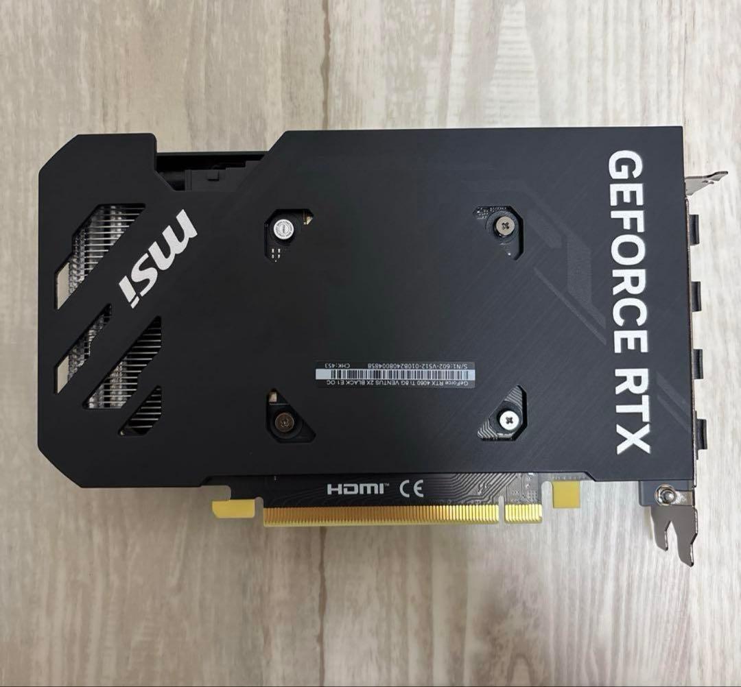 グラフィックボード・グラボ・ビデオカード RTX 4060 Ti BLACK 8G OC