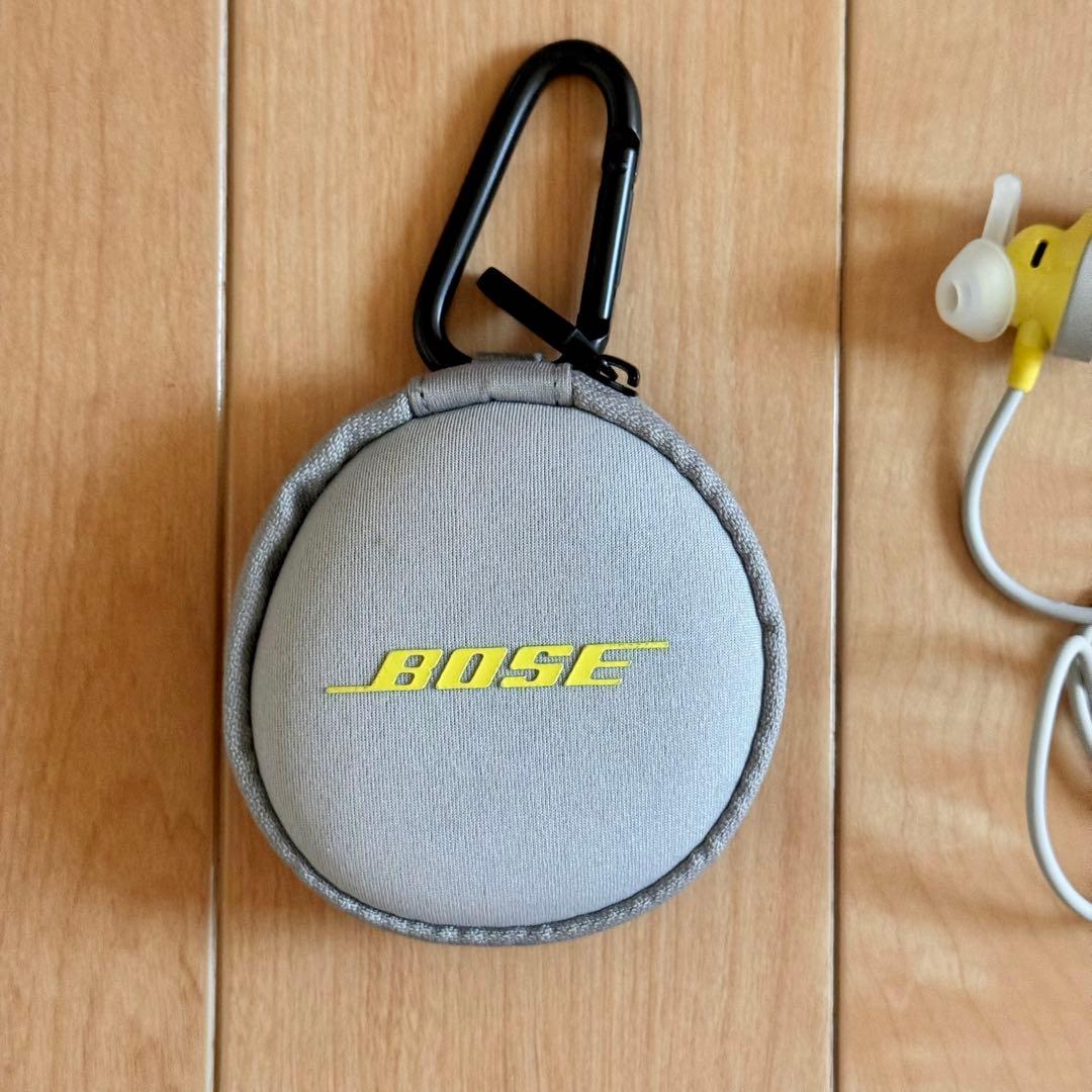BOSE ワイヤレスイヤホン グレー/イエロー