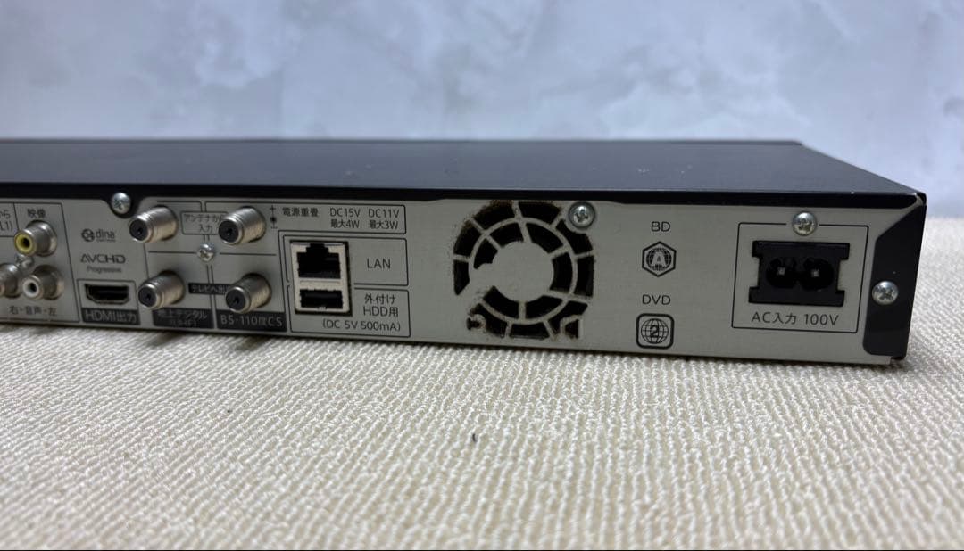 【164】SHARP ブルーレイディスクレコーダー　BD-NW510【本体のみ】