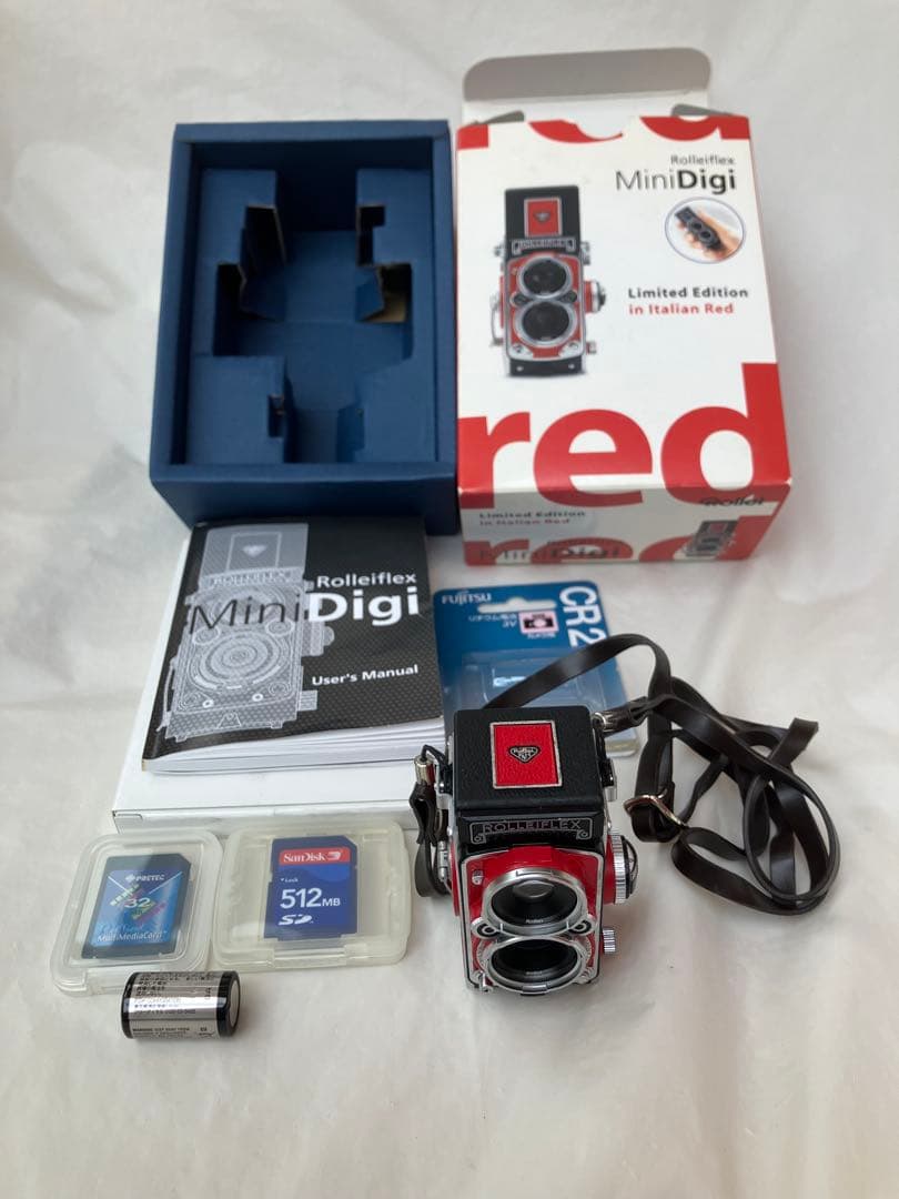 Rolleiflex MiniDigi　ミニデジ 限定色レッド