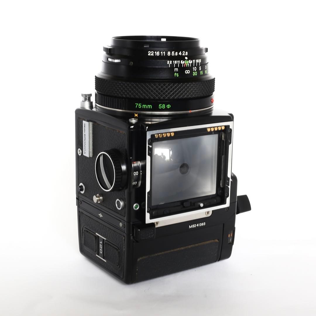 Zenza Bronica ETR 中判フィルムカメラ 75mmレンズ