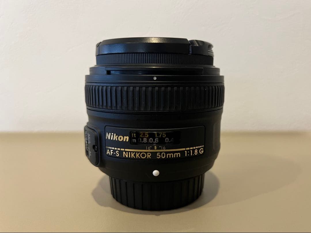 【美品】防湿庫保管 ニコン AF-S NIKKOR 50mm F1.8G