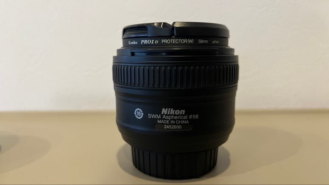 【美品】防湿庫保管 ニコン AF-S NIKKOR 50mm F1.8G