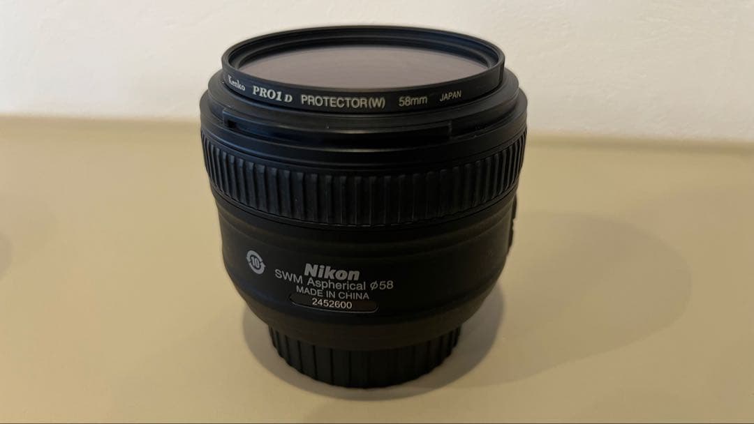 【美品】防湿庫保管 ニコン AF-S NIKKOR 50mm F1.8G