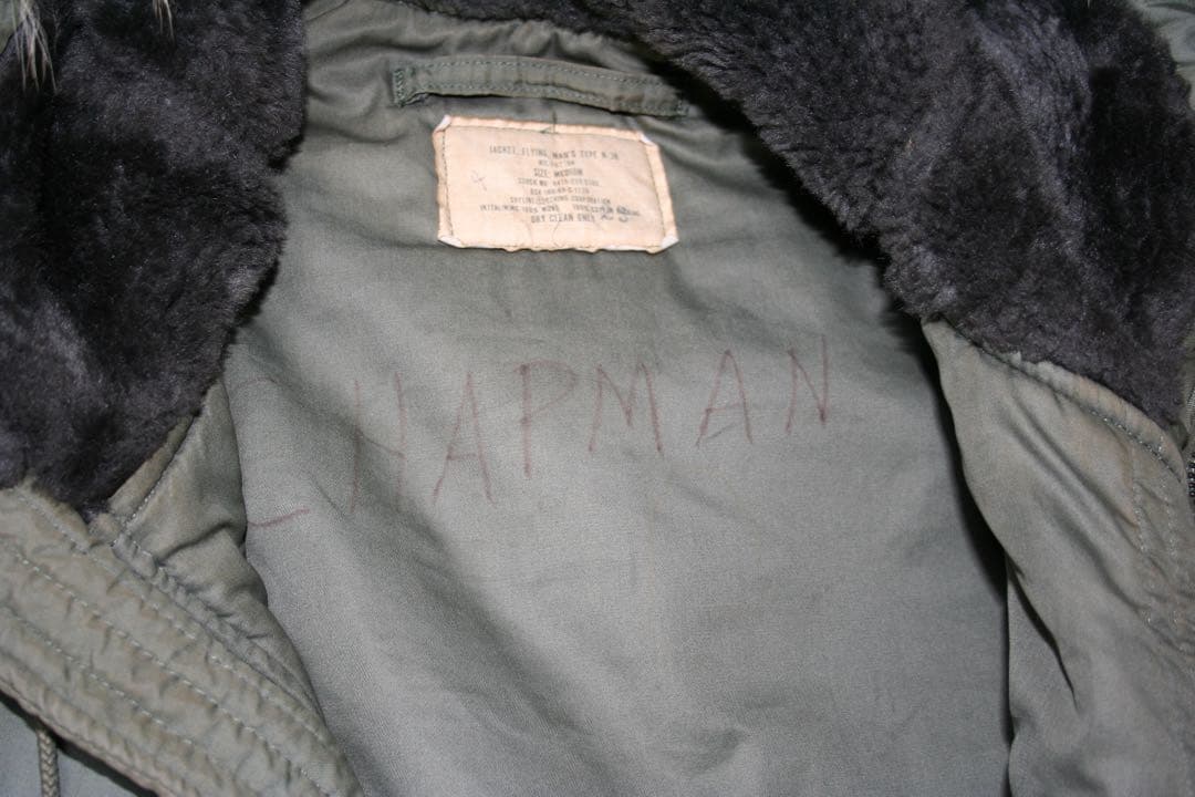 1960's US Army N-3B 実物 貴重　コヨーテファー