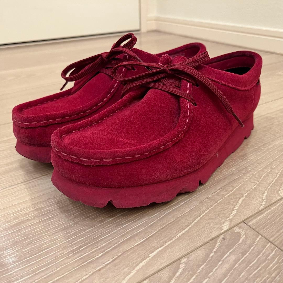 クラークス レディース ワラビー ゴアテックス ベリースウェード 24.5cm