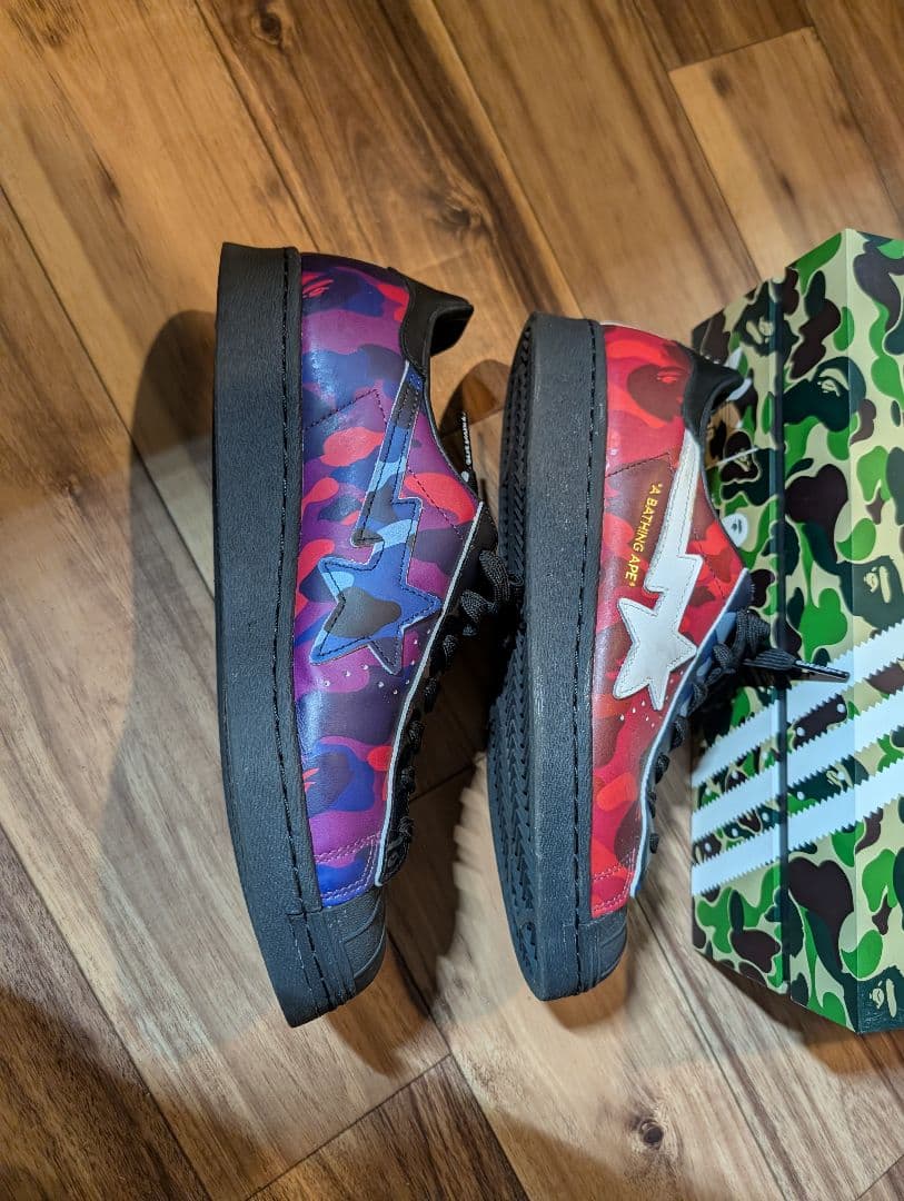 A Bathing Ape × adidas Superstar