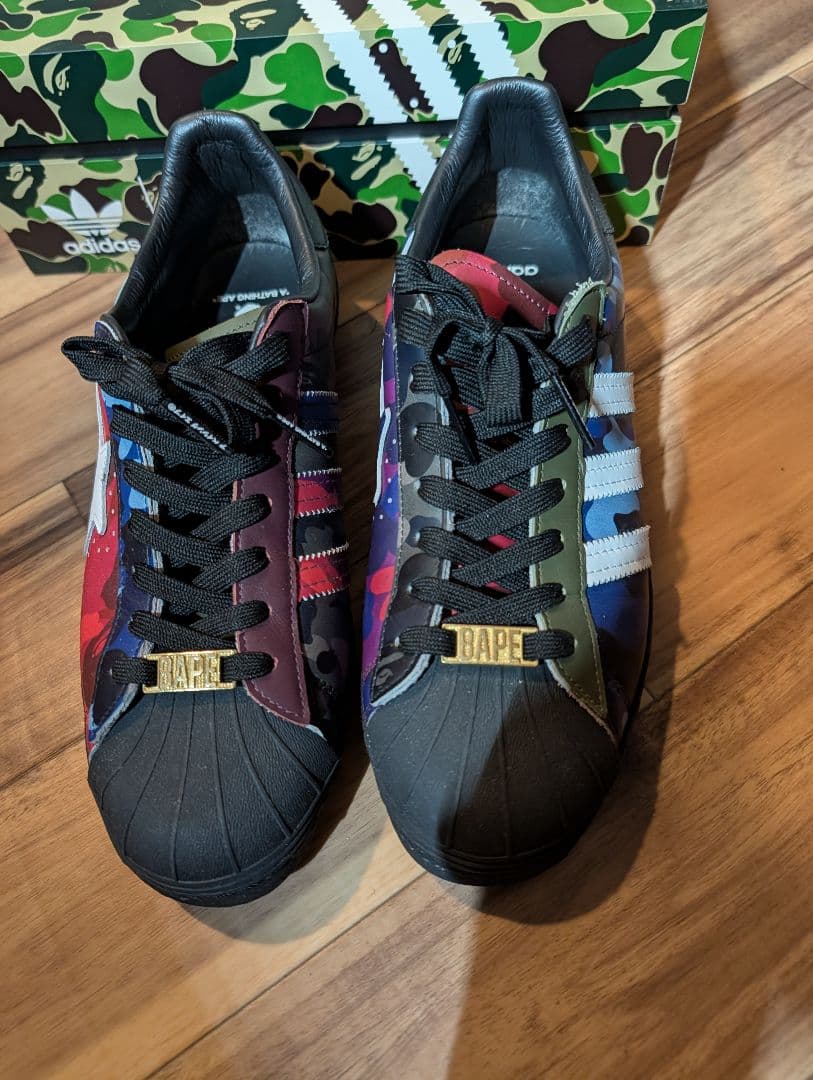 A Bathing Ape × adidas Superstar