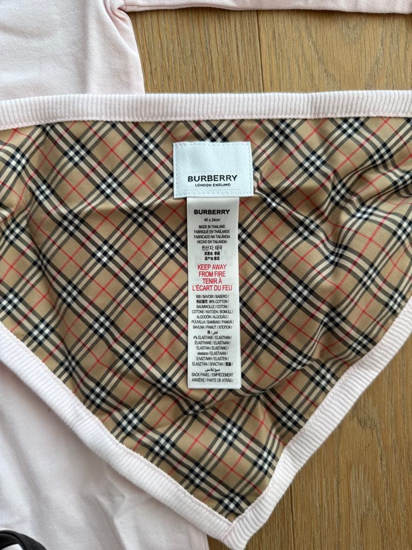 BURBERRY新品ベビー3点セット6M