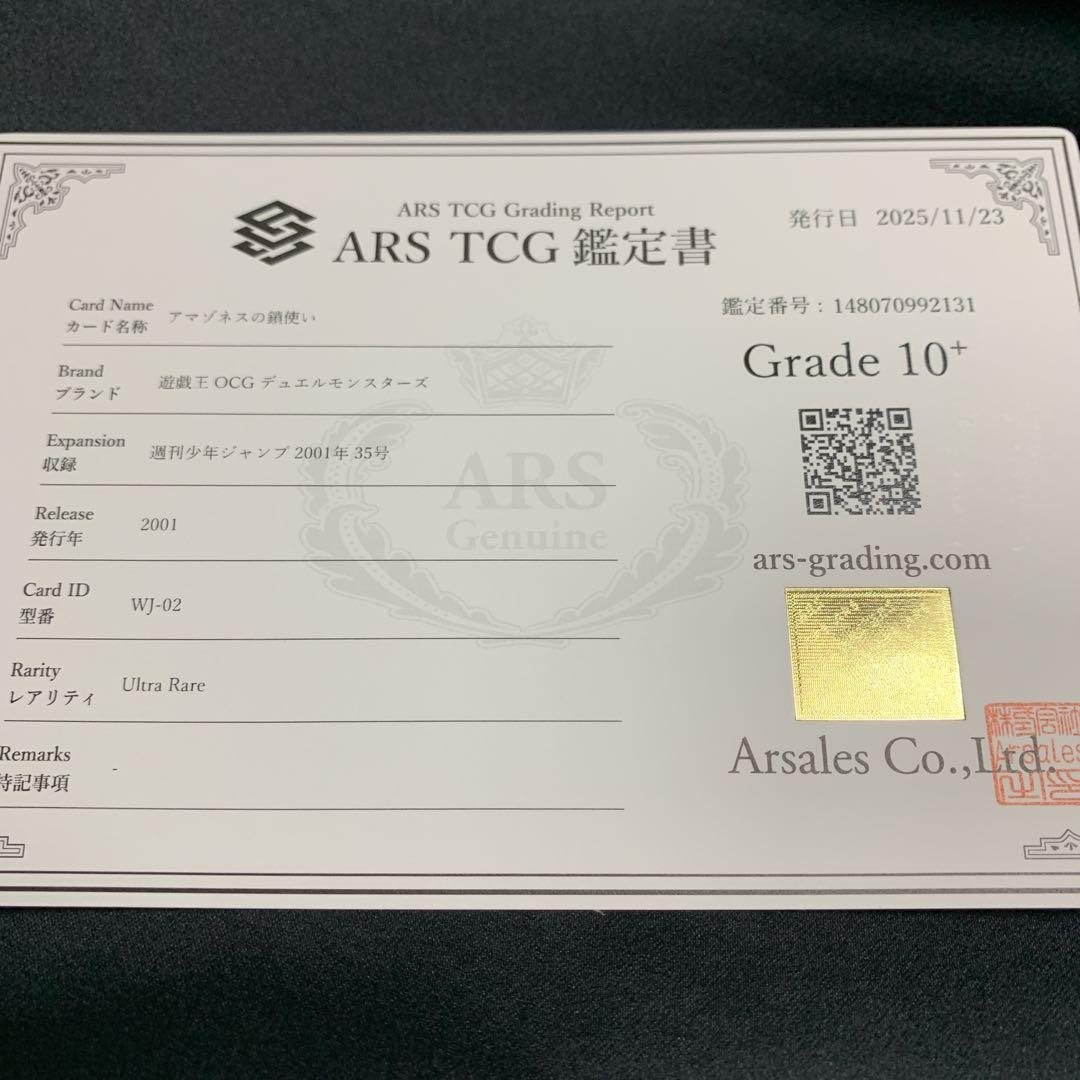 と*え様 【世界に4枚】ARS10+ アマゾネスの鎖使い ウルトラレア WJ-0