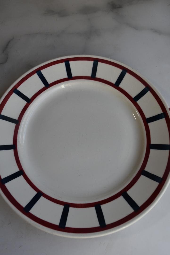 2枚セット　バドンヴィレー　バスク皿　Badonvillerフランスアンティーク