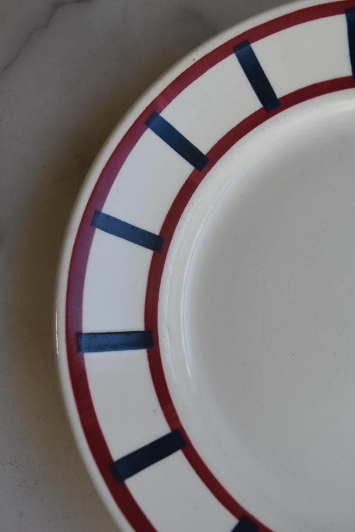 2枚セット　バドンヴィレー　バスク皿　Badonvillerフランスアンティーク