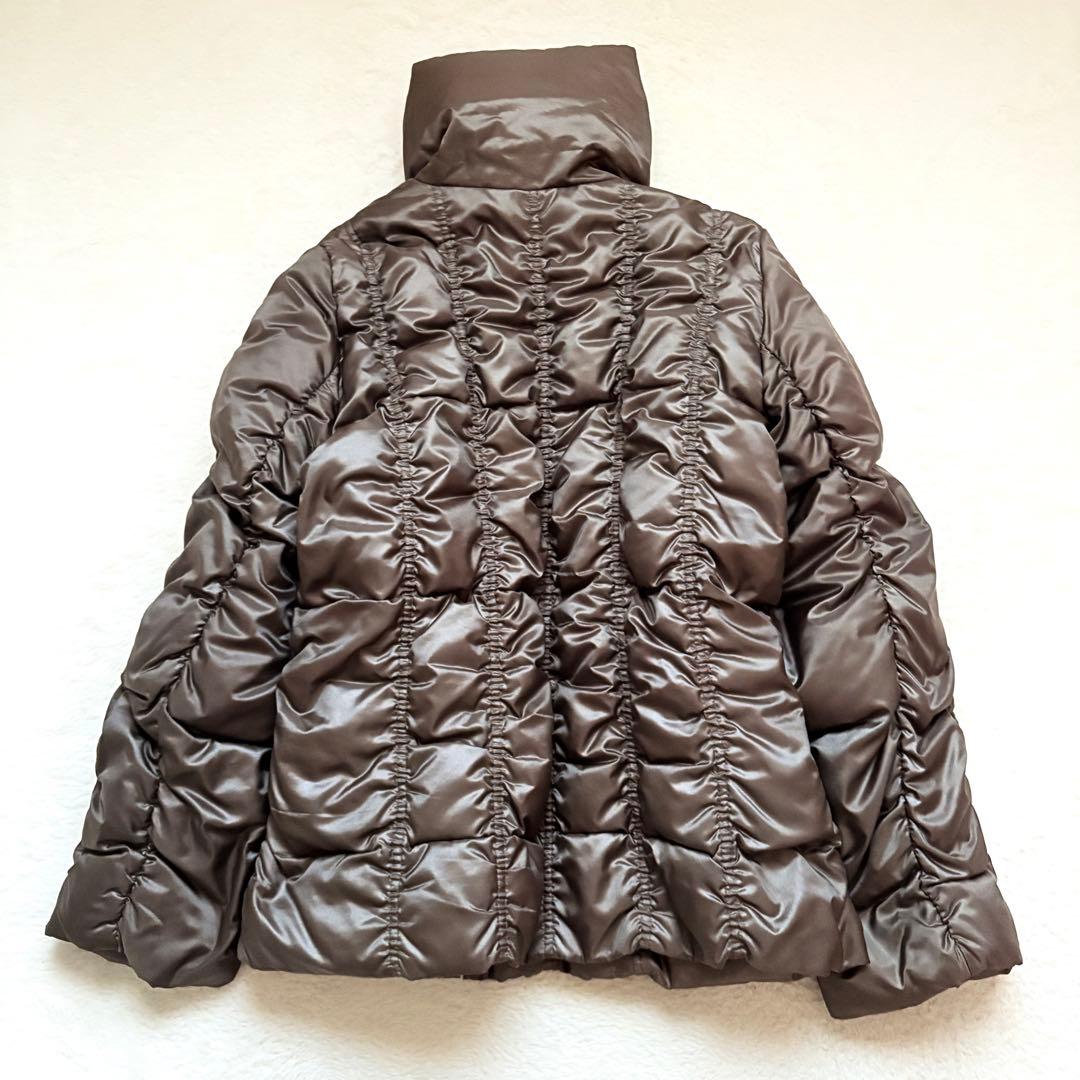 【大きいサイズ】23区　洗える　ダウン　ジャケット　キルティング　ダブルジップ