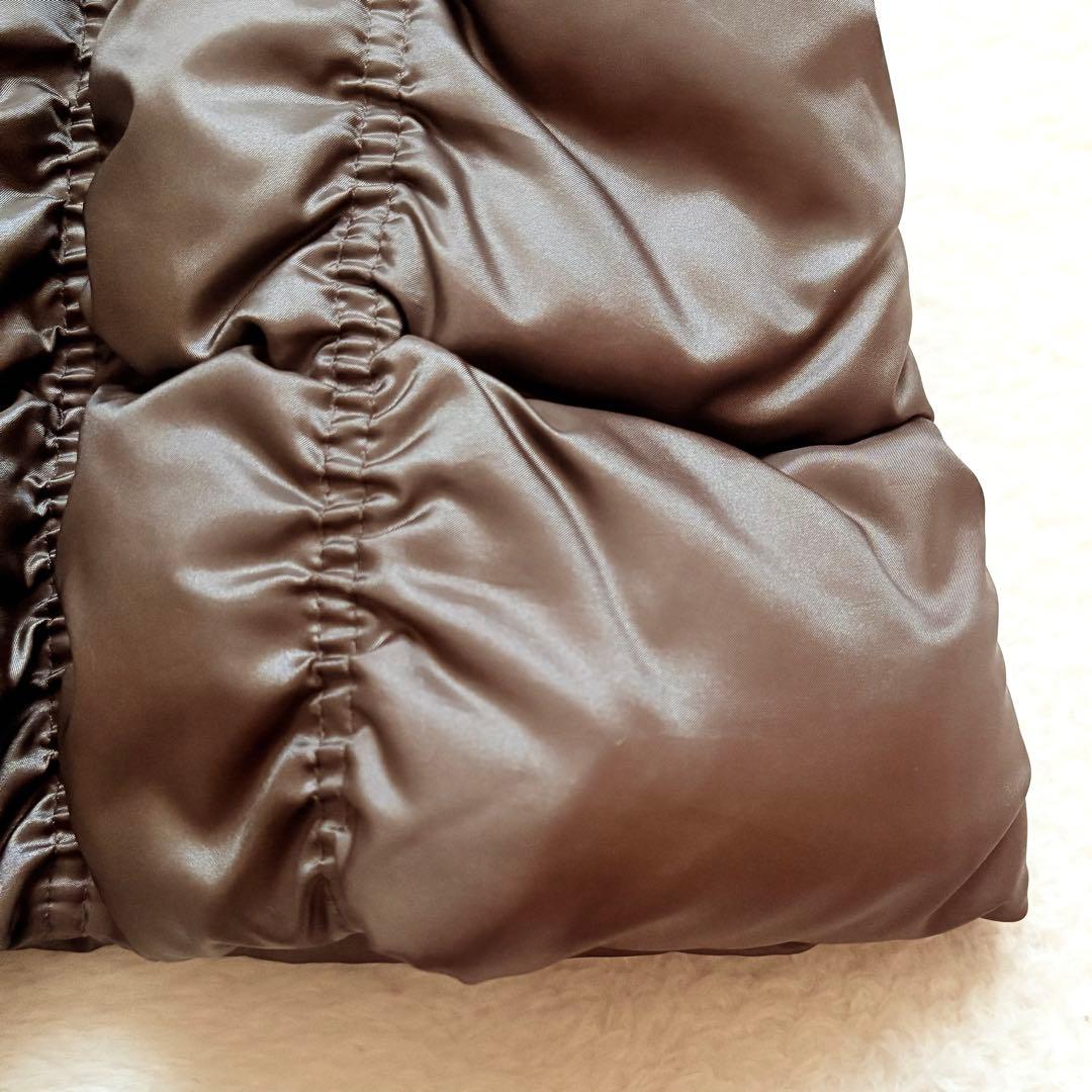 【大きいサイズ】23区　洗える　ダウン　ジャケット　キルティング　ダブルジップ