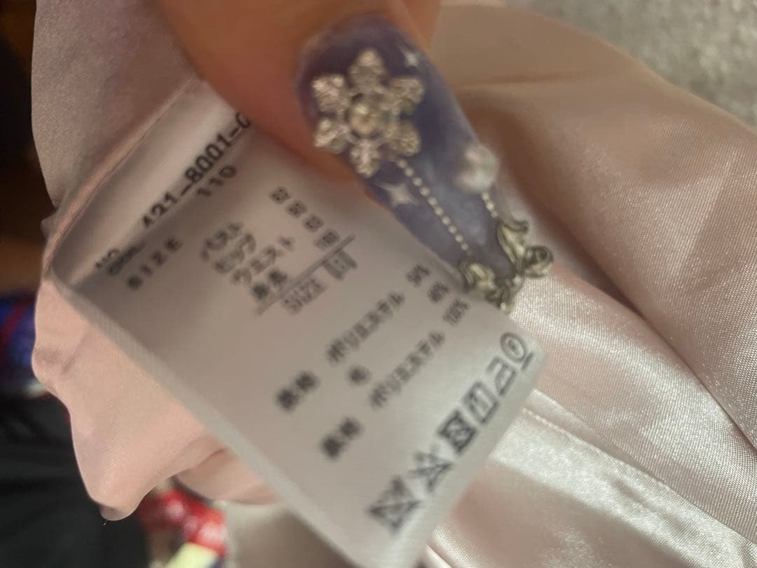 LIZLISA サイドハートバックルAラインコートピンク