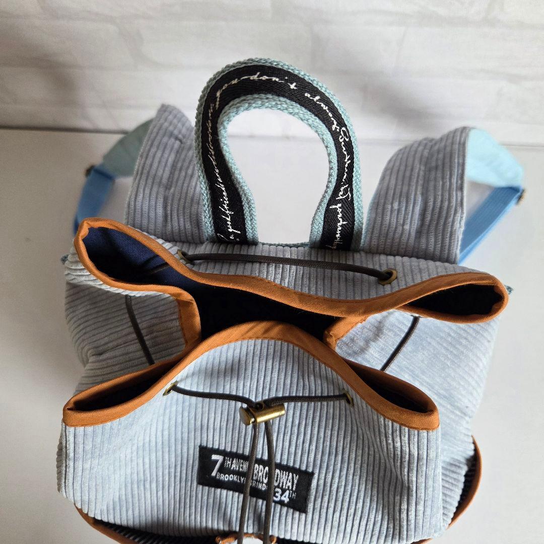 ゴンちゃん様　巾着リュック（A4サイズ)+ケース