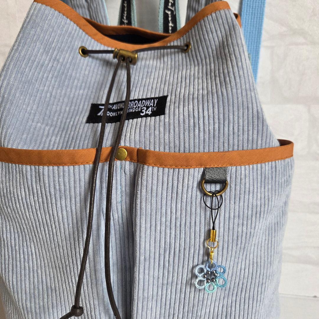 ゴンちゃん様　巾着リュック（A4サイズ)+ケース