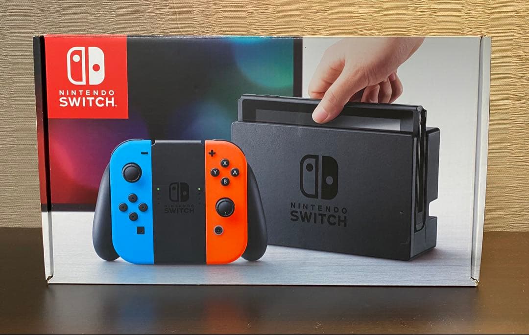 Nintendo Switch 本体 ＋画面保護フィルム貼付済み