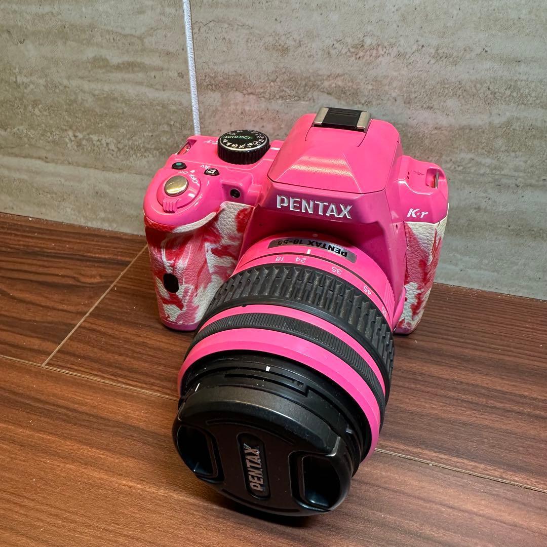 PENTAX ペンタックス K-r デジタル一眼レフ ピンク 5510