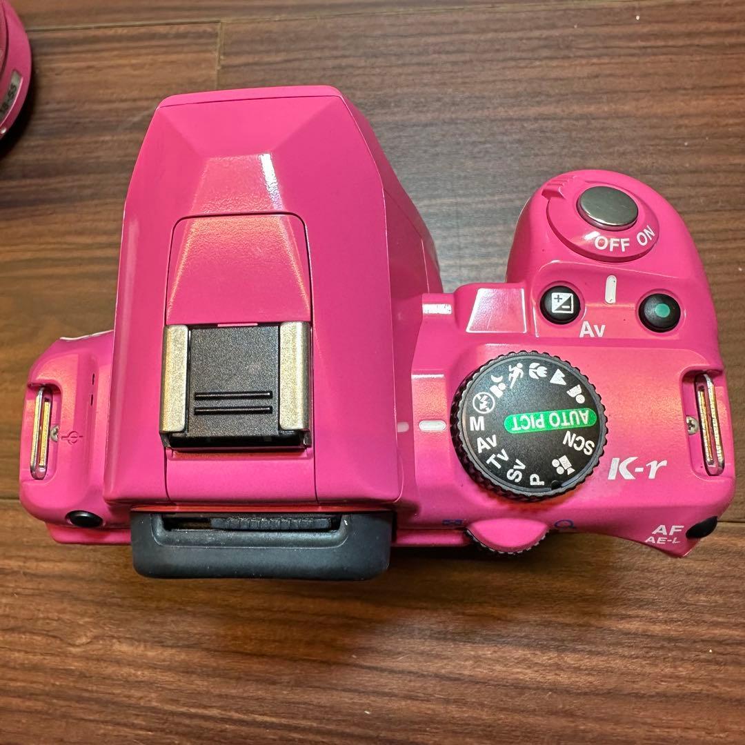 PENTAX ペンタックス K-r デジタル一眼レフ ピンク 5510