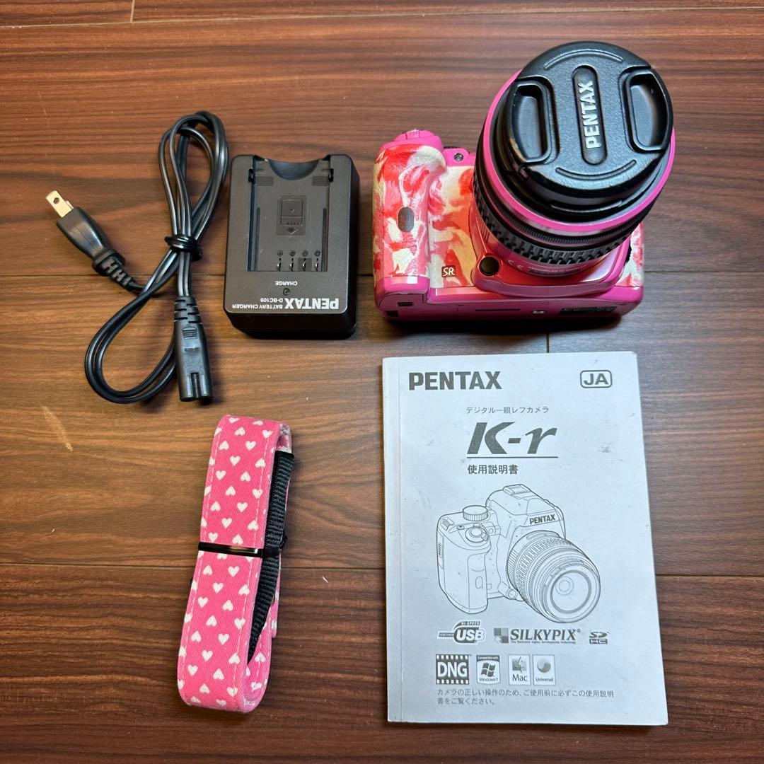 PENTAX ペンタックス K-r デジタル一眼レフ ピンク 5510