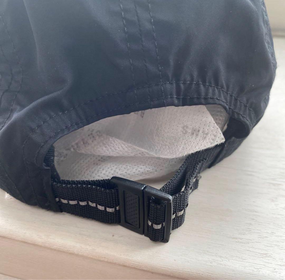 supreme ホログラムスクエアロゴ　キャップ　黒