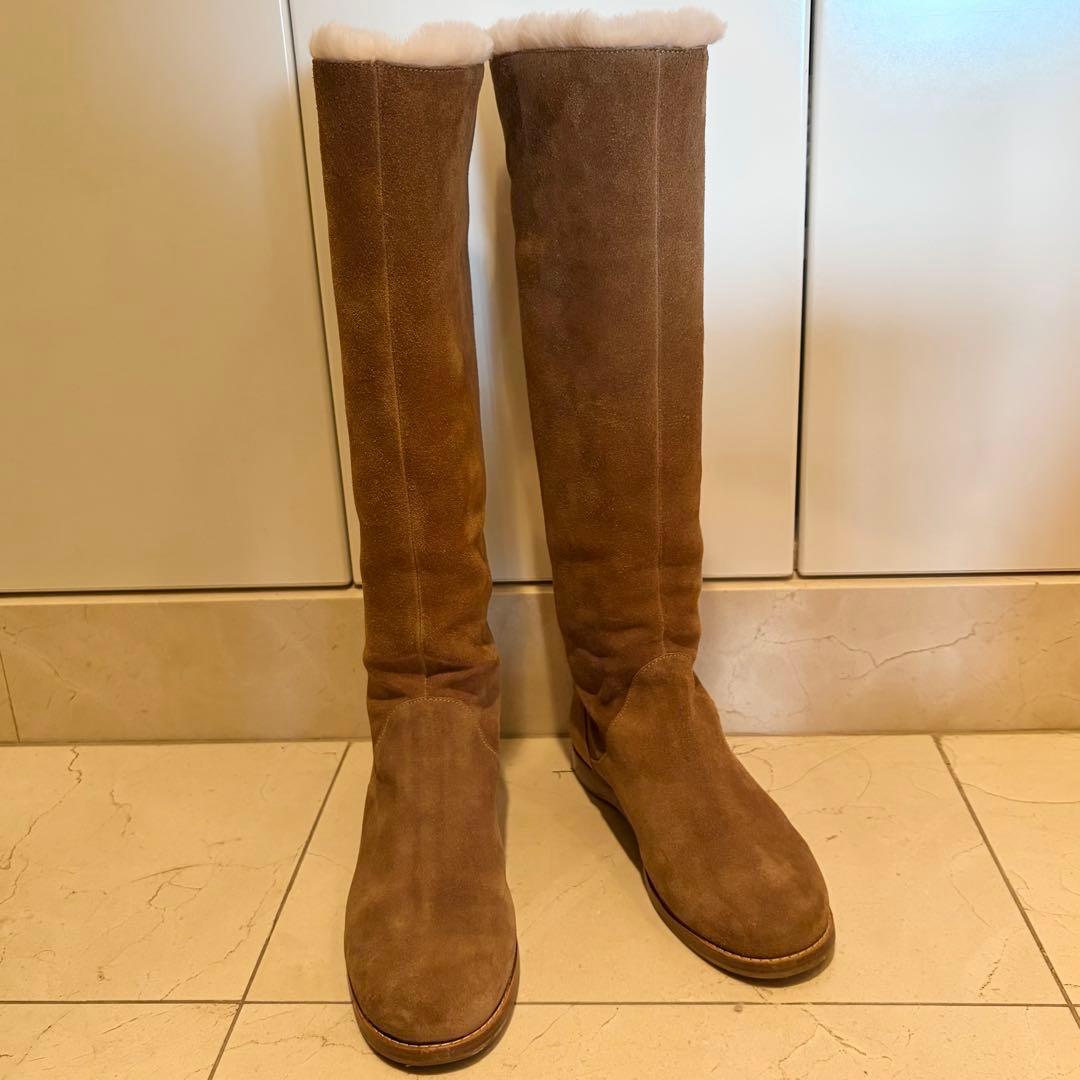 JimmyChoo ムートン　ロングブーツ　36