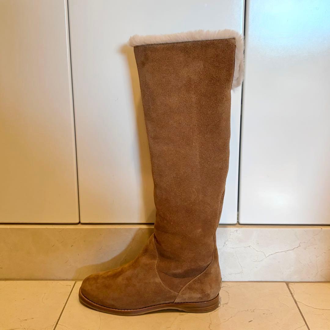 JimmyChoo ムートン　ロングブーツ　36