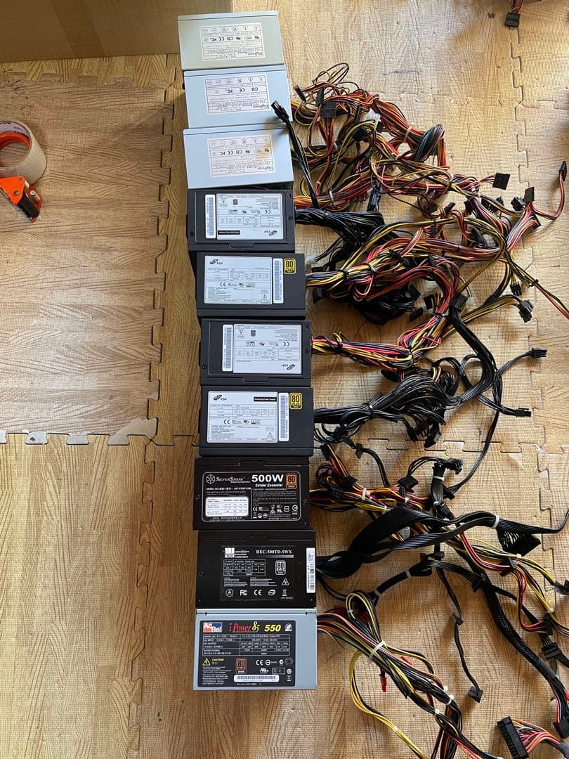 29/1-A4 電源ユニット500-550Wx 10個セット