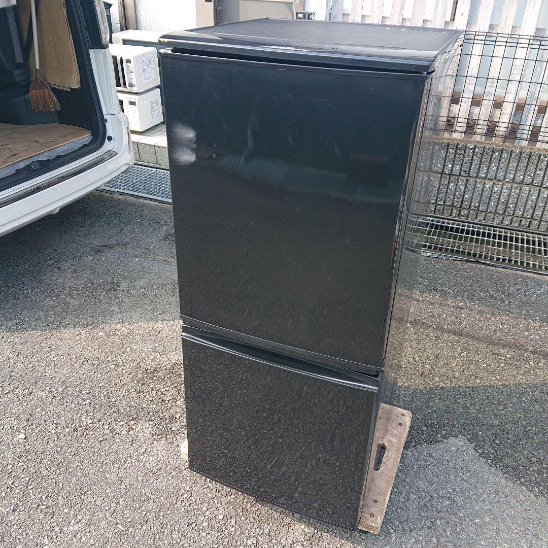 SHARP2014年製137L冷蔵庫 ブラック 送料/設置無料