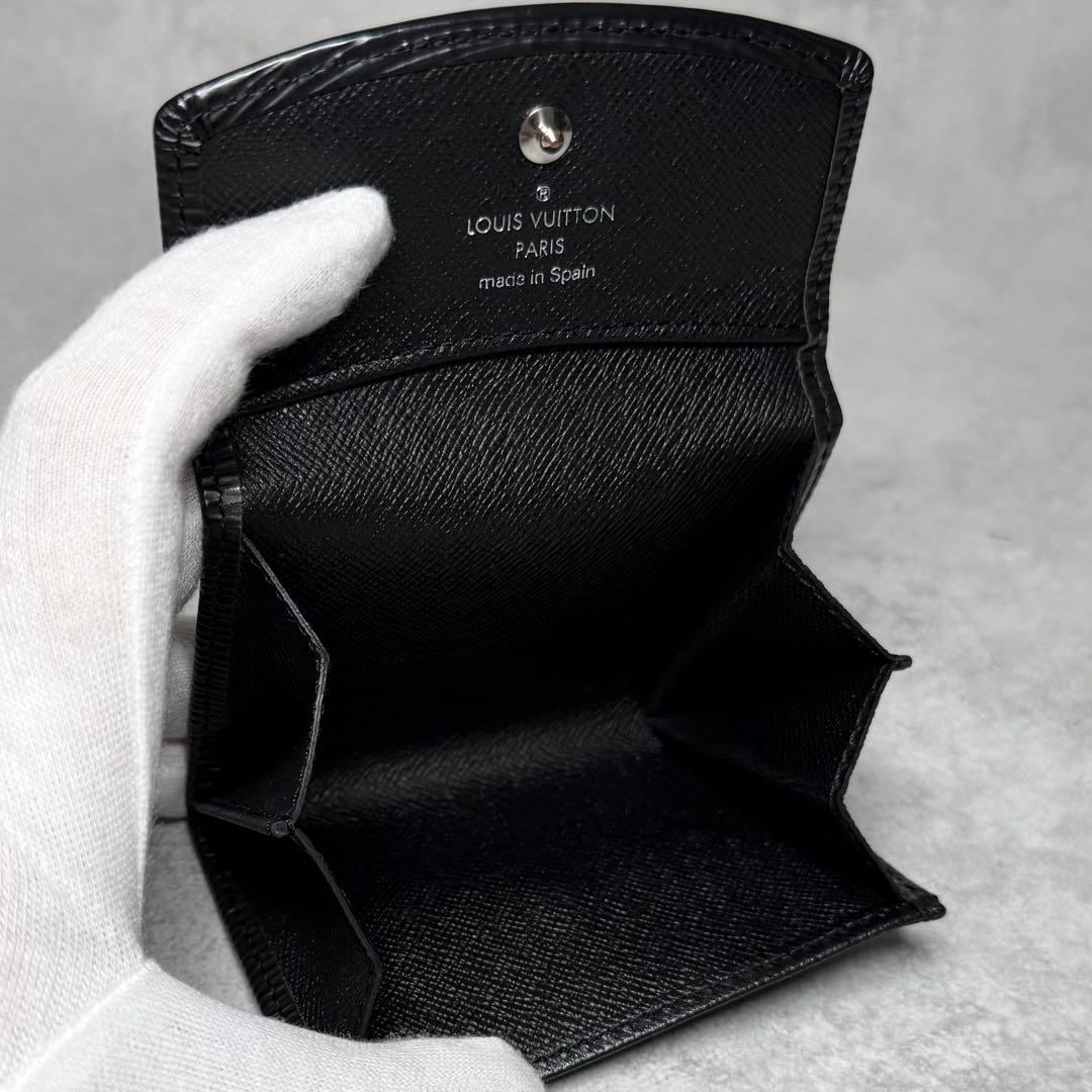 最高峰 激レア ルイヴィトン エピ ノワール ポルトモネサーンプル ケース