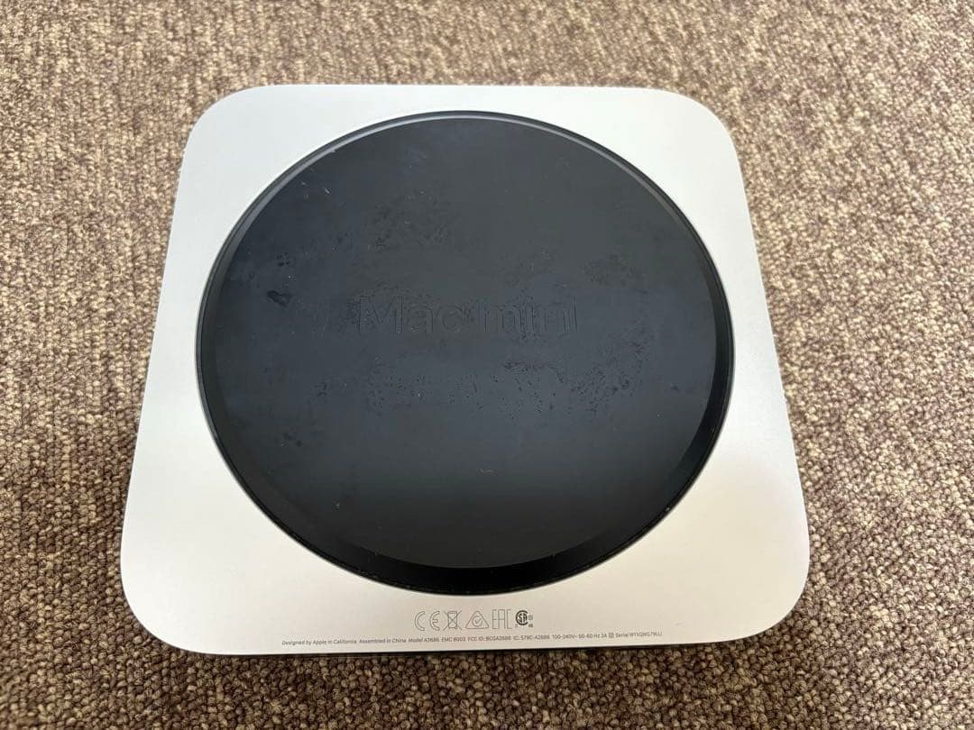 Apple Mac mini シルバー Apple M2チップ 256GB