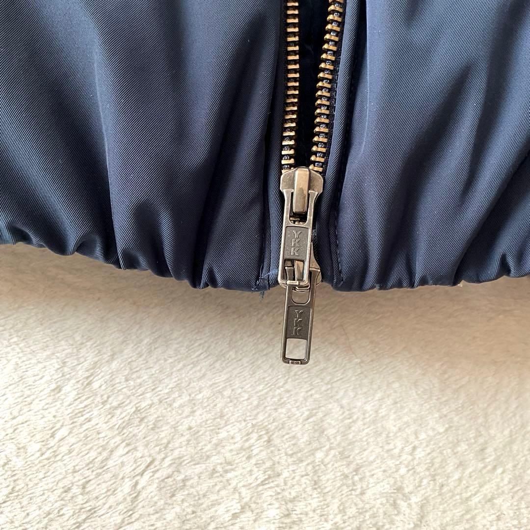 【美品】Theory セオリー ショートダウンジャケット 現行タグ ネイビー S