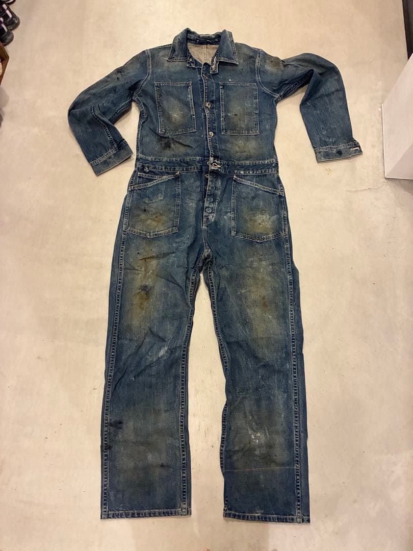 Johnbull デニム　ツナギ