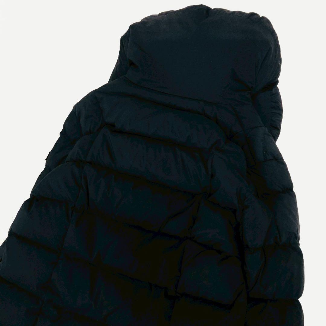 美品✨️タトラス　アゴーニャ　ダウンコート　ダブルブレスト　女優襟　ブラック　03