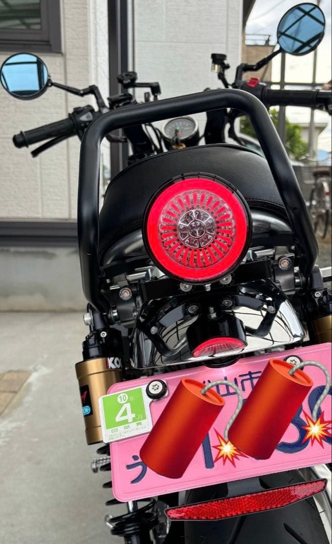 ラストワン　送料込み　モンキー125 キジマ製波動テール取り付けキット