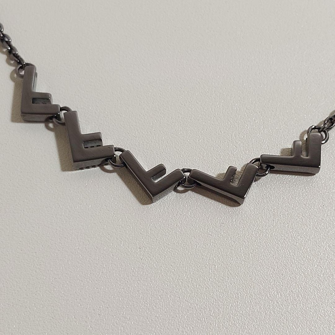 フェンディ Fモチーフ フェンディファイブ ネックレス クリスタル 7AJ734