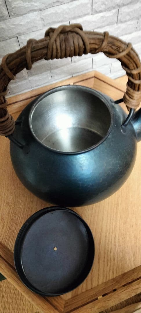 玉川堂　鎚起銅器　やかん