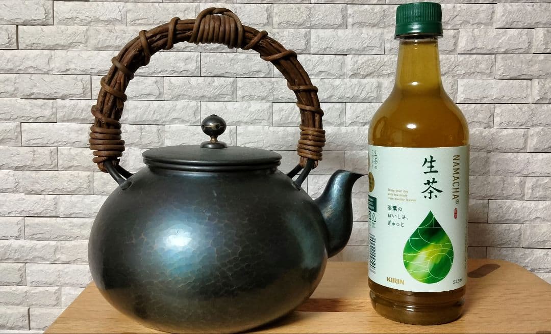 玉川堂　鎚起銅器　やかん