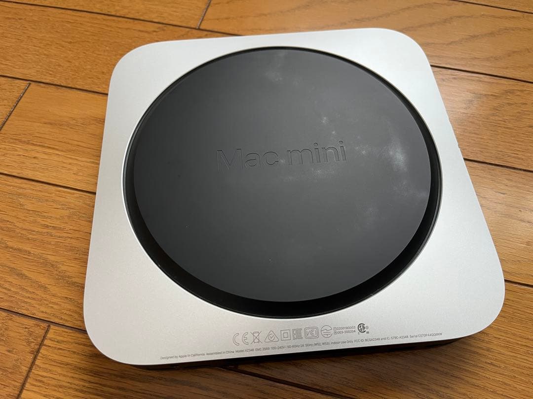 Mac mini（M1,2020） 8GBメモリ 512GB SSD